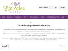 Tablet Screenshot of lauraleegifts.com